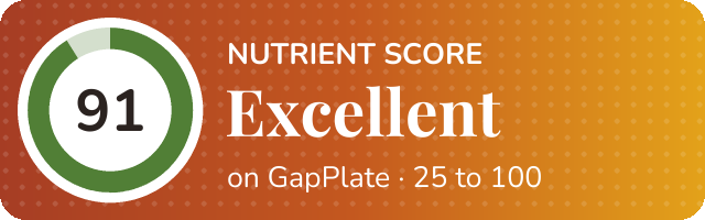 Nutrient score of Farro salad with vegetables recipe