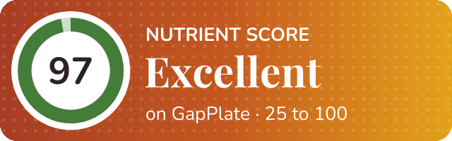 Nutrient score of Gajar Matar Sabzi Carrot green peas curry by Sunita