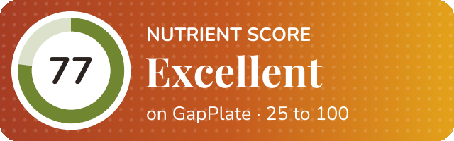 Nutrient score of Greek Yogurt Breakfast base recipe