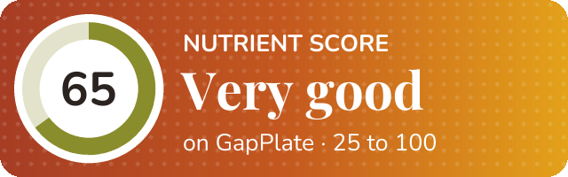 Nutrient score of Mushroom n Tofu Spring Rolls for Vitamin D recipe