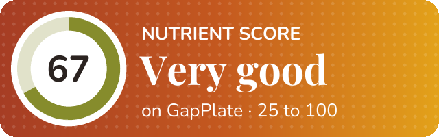 Nutrient score of Tofu n Mushroom Teriyaki Stir-Fry for Vitamin D recipe