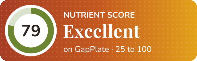 Nutrient score of Vegan Black Bean Feijoada by Clarice
