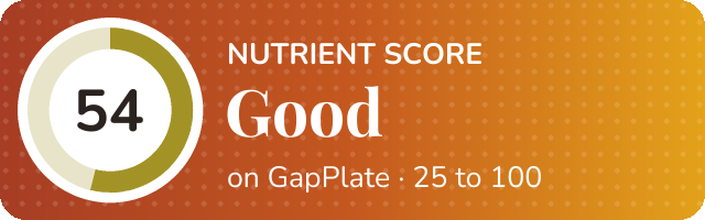 Nutrient score of Wakamaki soup by Sandra