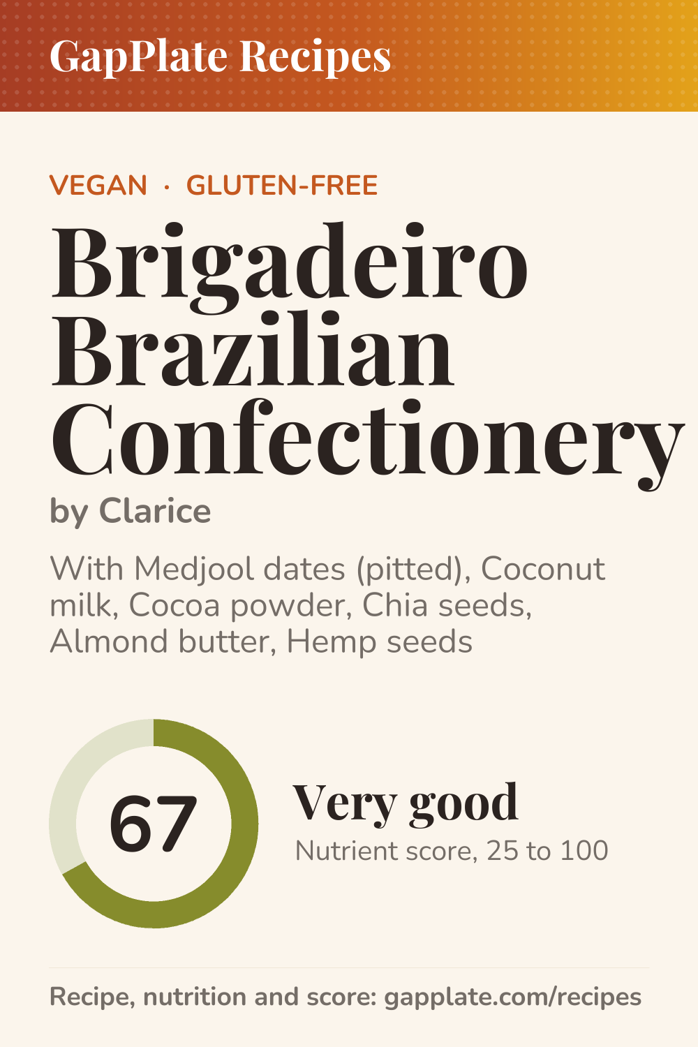 Pin of Brigadeiro Brazilian Confectionery by Clarice