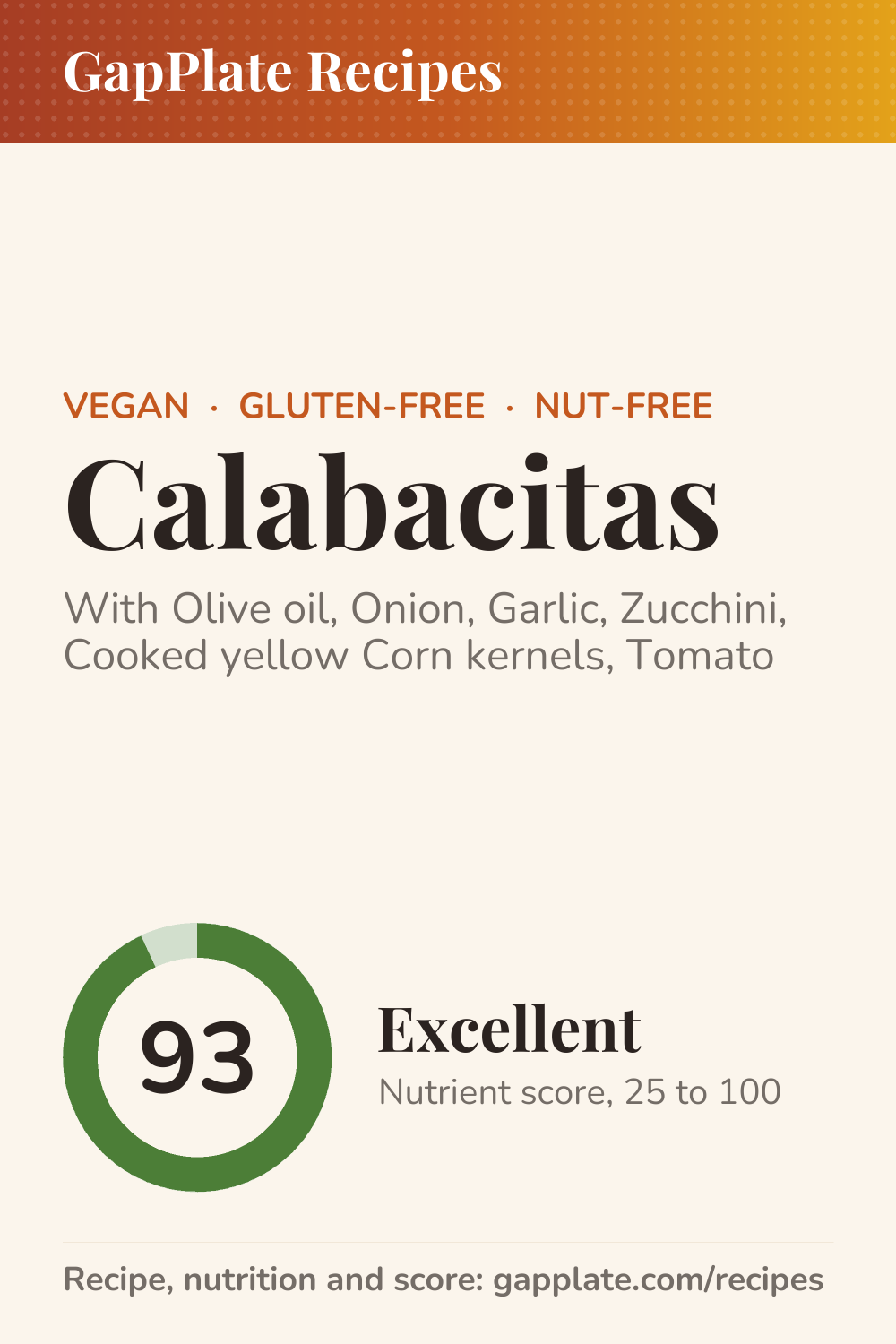 Pin of Calabacitas recipe