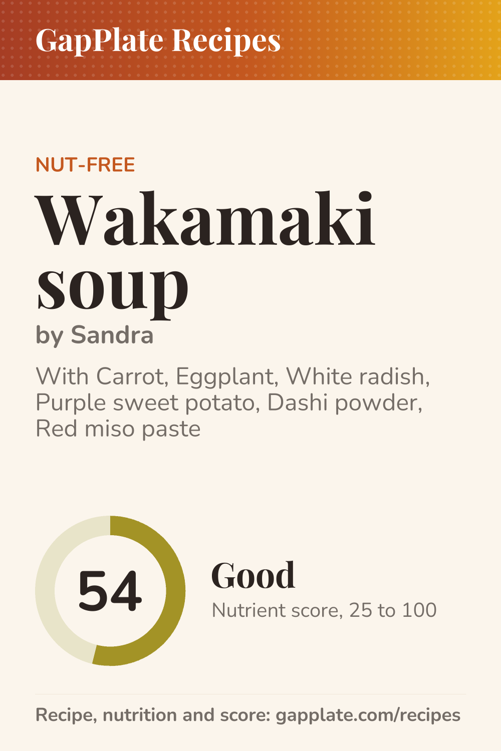 Pin of Wakamaki soup by Sandra